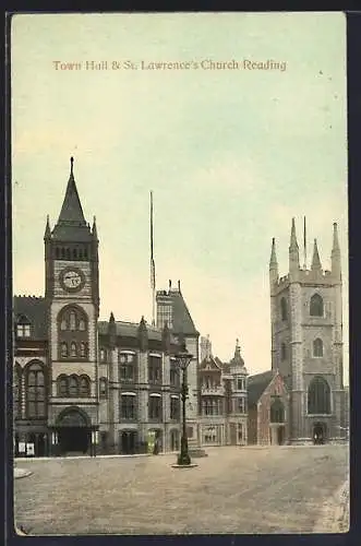 AK Reading, Town Hall & St. Lawrence`s Church