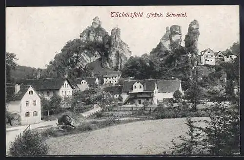 AK Tüchersfeld / Fränk. Schweiz, Teilansicht