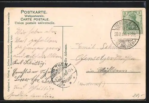 AK Neustadt / Sachsen, Heilstätte Hohwald