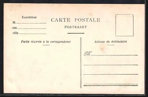 AK Berchem, Borsbeecksche Poort, Porte de Borsbeeck