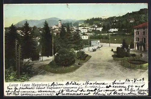 AK Luino, Piazza Risorgimento, Lago Maggiore