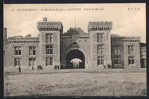 AK Anvers, Porte St. Michel