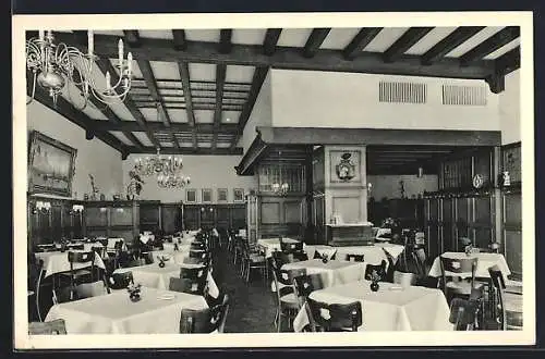 AK Köln-Neustadt, Café Schlenter, Innenansicht