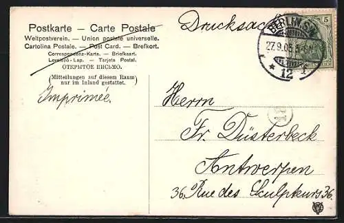 AK Berlin-Halensee, Terrassen am Wasser