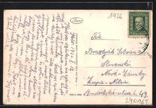 AK Bad Bochdanetsch / Lazne Bohdanec, Vila Tiler, Pensionát Veselý, Nová lázenská budova
