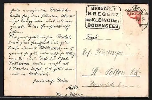 AK Friedrichshafen, Luftschiff LZ 127 Graf Zeppelin über dem Hafen