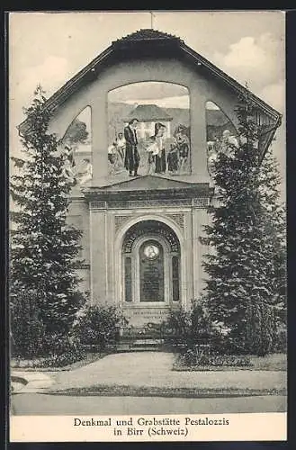 AK Birr, Denkmal und Grabstätte Pestalozzis