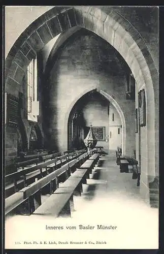 AK Basel, Inneres von Münster