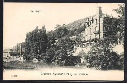 AK Verviers, Château Nyssens-Dehaye à Béribout