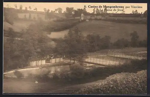 AK Verviers, Casino de Mangombroux, La Plaine de Jeux