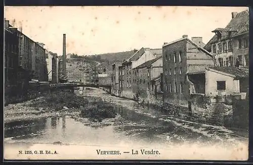AK Verviers, La Vesdre