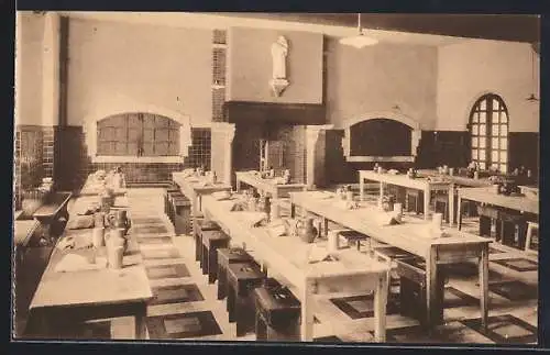 AK Florenville, L`Abbaye Orval, Alle du nouveau Monastère (Réfectoire)