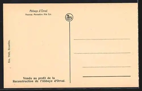 AK Florenville, L`Abbaye Orval, Nouveau Monastère Alle Est