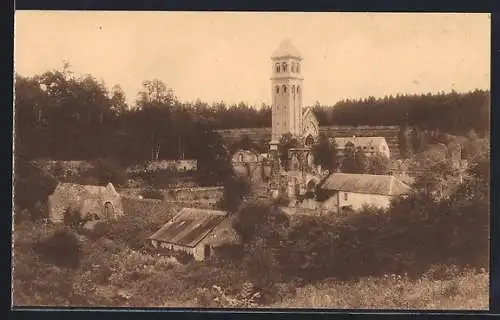 AK Florenville, L`Abbaye Orval, Vue de l`Abbaye, Côté Nord
