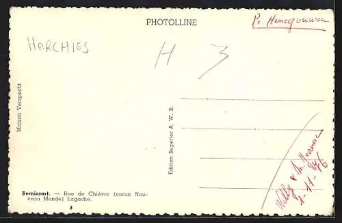 AK Bernissart, Rue de Chièvre