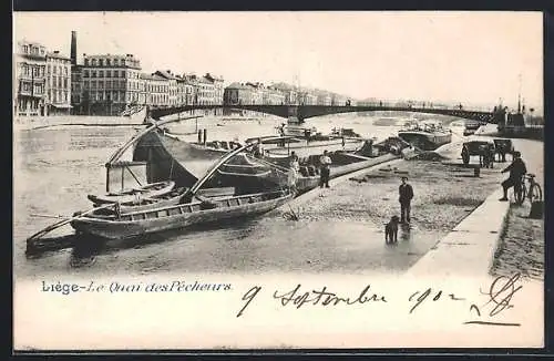 AK Liège, Le Quai des Pécheurs