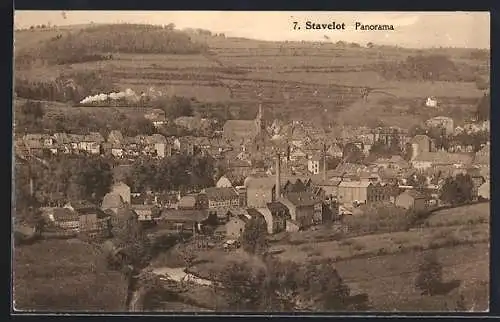 AK Stavelot, Totale des Ortes