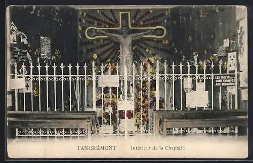 AK Tancrémont, Intérieur de la Chapelle