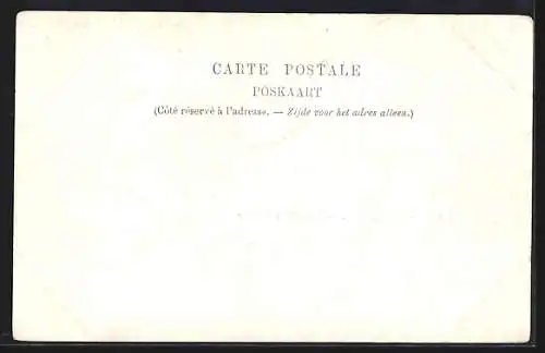 AK Saint-Ghislain, Le Pont Leblu, Anvers, Chocolaterie Anversoise Ad. Swolfs, 6, Rue au Fromage