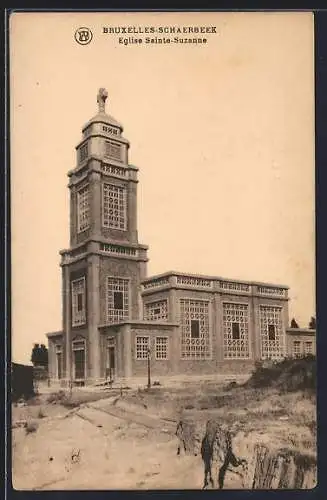 AK Bruxelles-Schaerbeek, Eglise Sainte-Suzanne