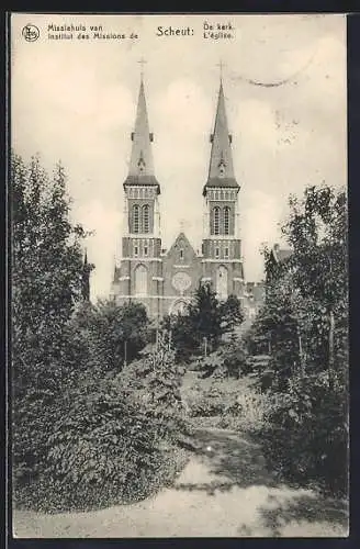 AK Scheut, Institut des Missions de Scheut, L`église