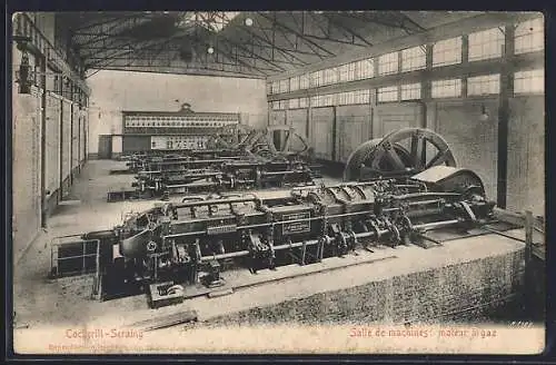 AK Seraing, Cockerill, Salle de machines, moteur à gaz