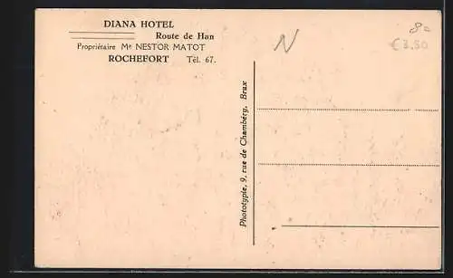 AK Rochefort, Diana Hôtel