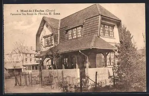 AK Mont-de-l`Enclus /Orroir, Patisserie Tea-Room de l`Enclus E. Losa