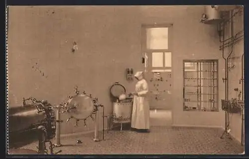 AK Uccle, Institut Sainte-Elisabeth, Avenue Defré, 206, Salle de stérilisation