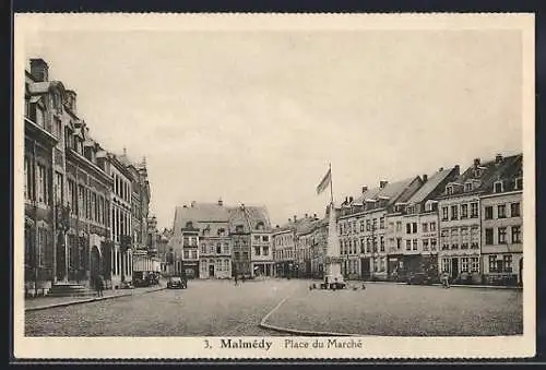 AK Malmédy, Place du Marché