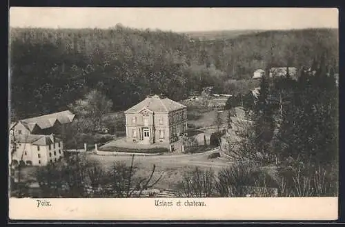 AK Poix, Usines et chateau