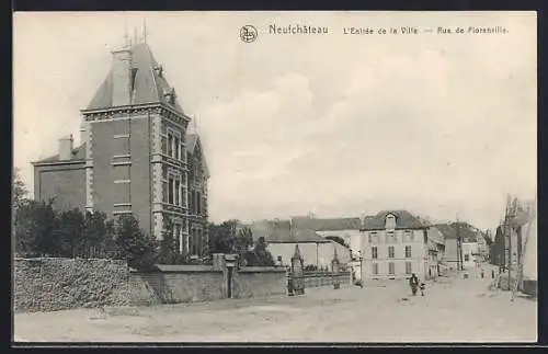 AK Neufchâteau, L`Entrée de la Ville, Rue de Florenville
