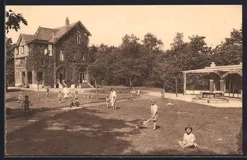 AK Antwerpen, Commissie van Openbaren Onderstand, Zonnelicht te Kapellen, Tehuis voor zwakke kinderen, Hof