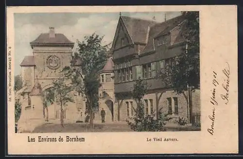 AK Vieil Anvers, Strassenpartie am Tor