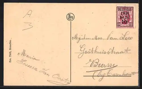 AK Anvers, Home Marie-José, 9, Rue Hoboken