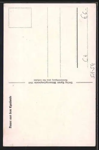 Künstler-AK Bauer aus dem Egerlande, Tracht Sudeten
