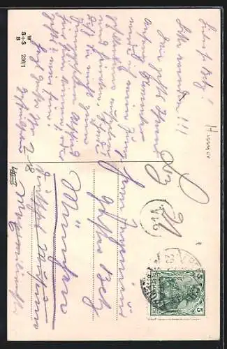 AK Dreikäsehoch animiert Schreibfaule zur Antwort