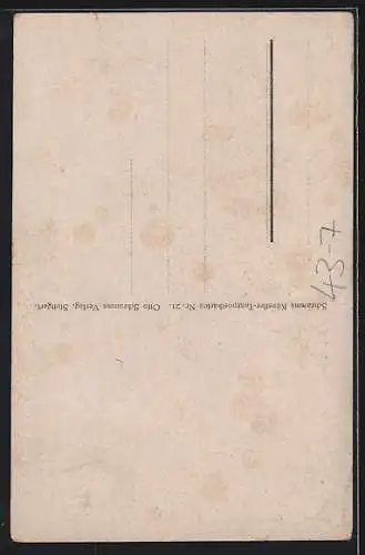 AK Grüsse aus der Tanzstunde, Tanz One Step