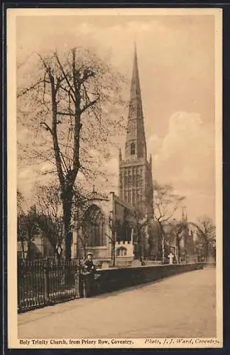 AK Coventry, Holy Trinity Church, from Priory Row