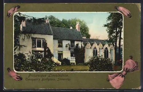 AK Somersby, Tennyson`s Birthplace