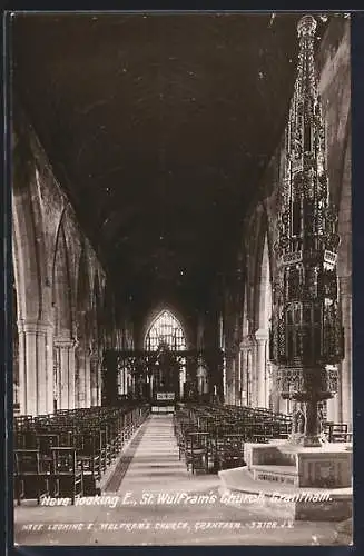 AK Grantham, Nave looking east, St. Wulfram`s Church