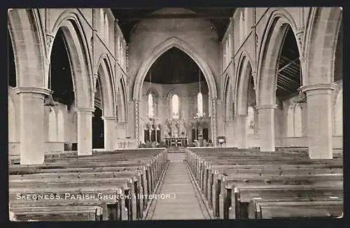 AK Skegness, Parish Church, interior