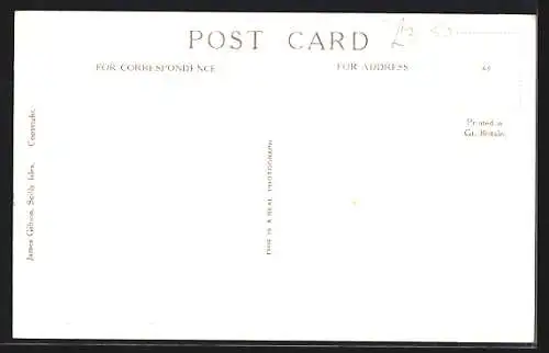 AK Tresco /Scilly, St. Mary`s & Tresco