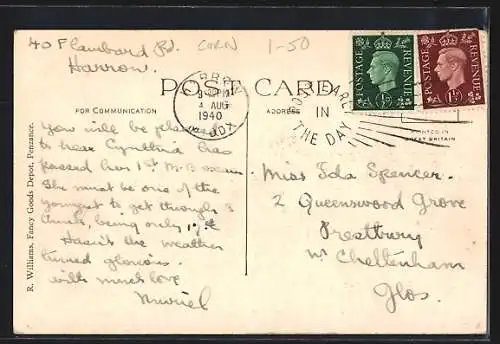 AK Mousehole, Keigwin Arms