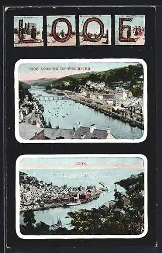 AK Looe, Looking up the River