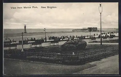 AK New Brighton, View from Marine Park