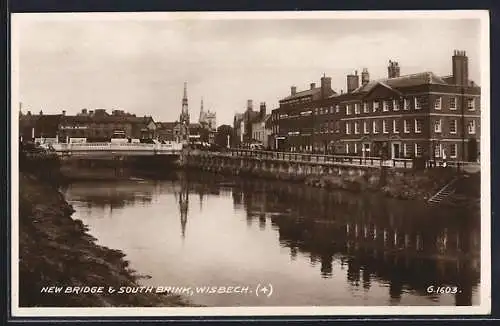 AK Wisbech, New Bridge & South Brink