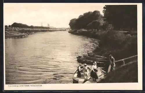 AK Worcester, The Dog & Duck Ferry