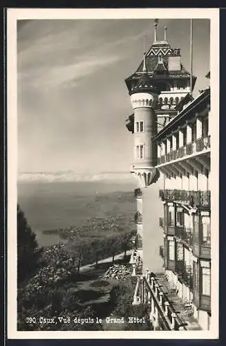 AK Caux, Vue depuis le Grand Hotel