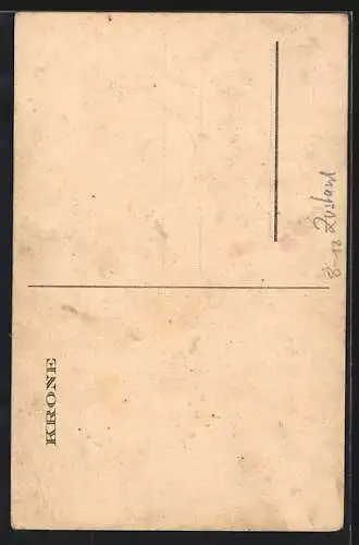 AK Cilly mit Tiger, Zirkus Krone